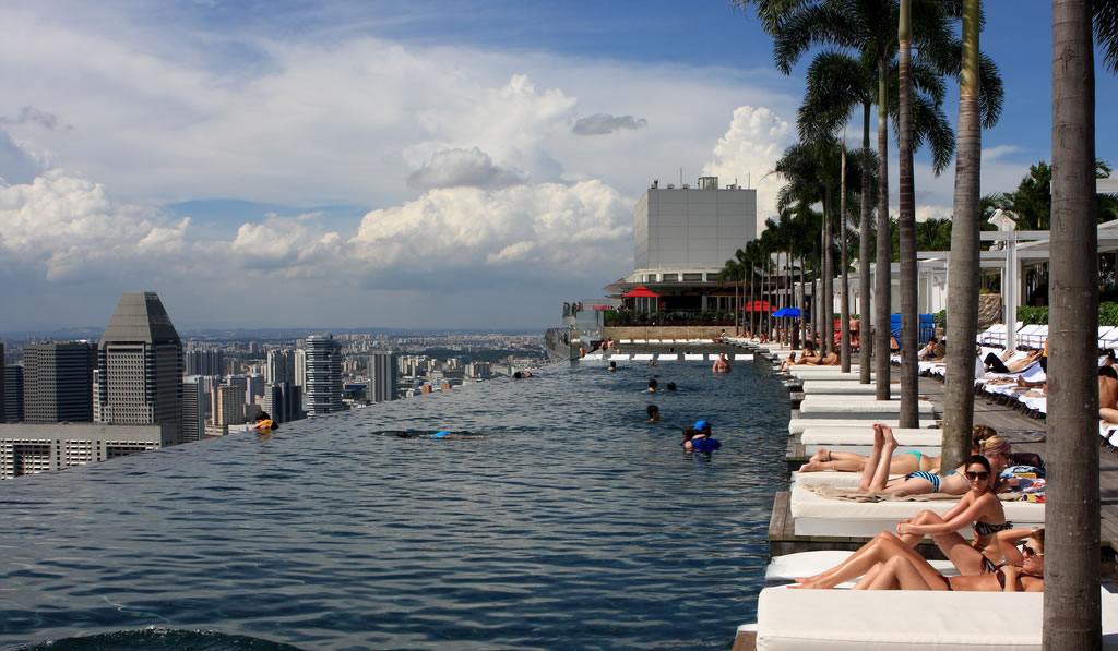 Piscina mais alta do Mundo - Singapura